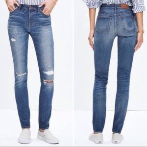 Madewell 9” High Riser Skinny Skinny Size 25